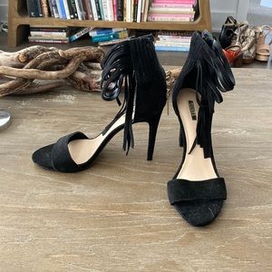 Guess Fringe Heels